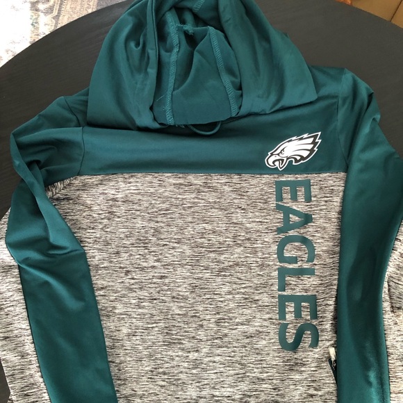 NFL Philadelphia Eagles Apparel: Women’s Medium synthetic hood sweater - Picture 3 of 5